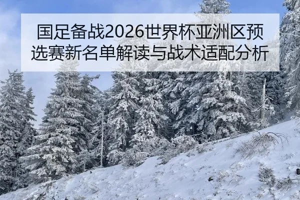 国足备战2026世界杯亚洲区预选赛新名单解读与战术适配分析